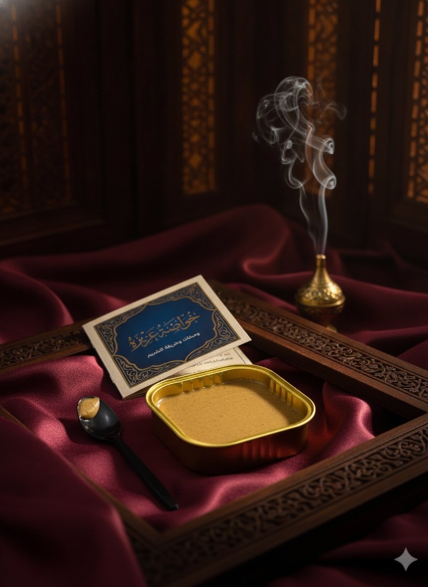 خواضة سمن غنم اصلي مع دخن