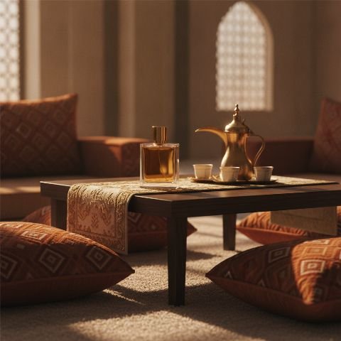 قالب مجلس عربي لتصوير المنتجات