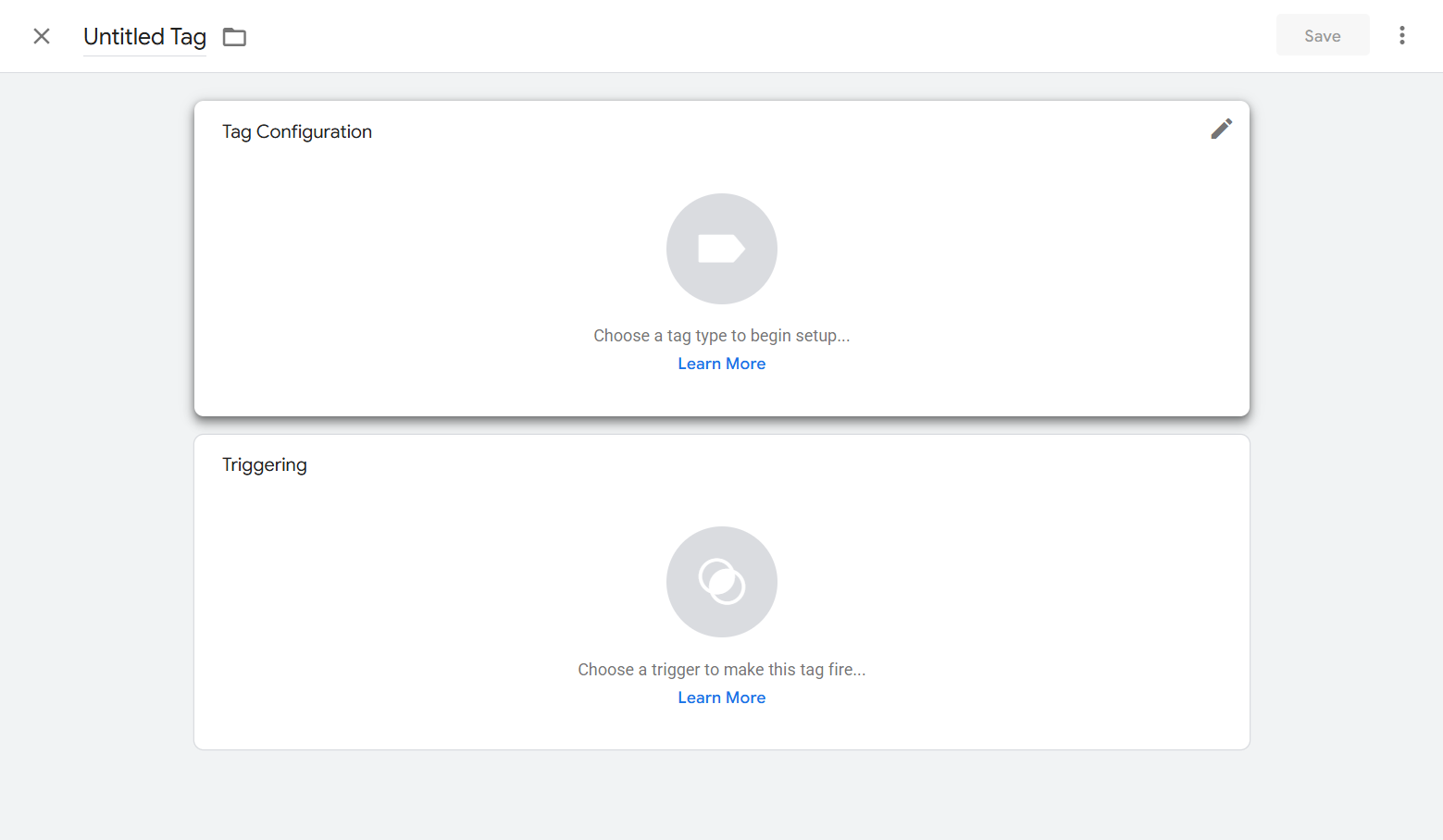 إنشاء Tag جديد في Google Tag Manager
